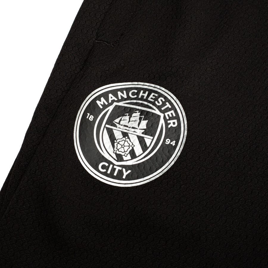 Manchester City Training Trousers - PUMA Black/Puma Silver - Men's-SoccerKits Hub | Buy Soccer Jerseys Online